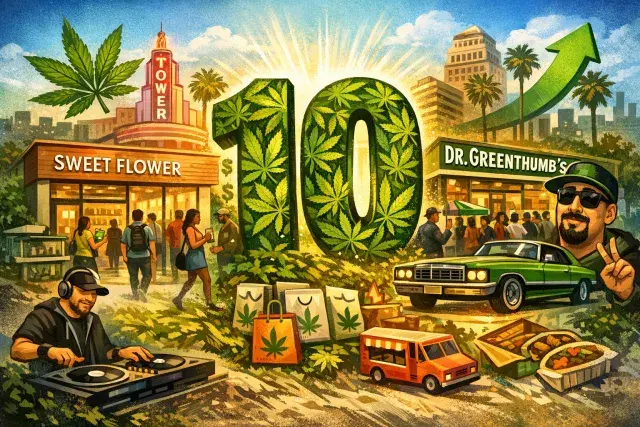 Fresno Recreational Cannabis Dispensaries Reach Double Digits as Two New Stores Open