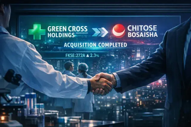 Green Cross Holdings Completes Acquisition of Chitose Bosaisha