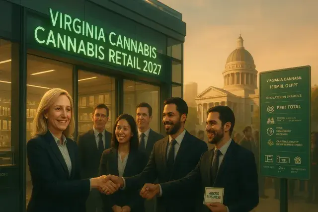 Virginia Strikes a Deal to Launch Licensed Cannabis Retail by 2027