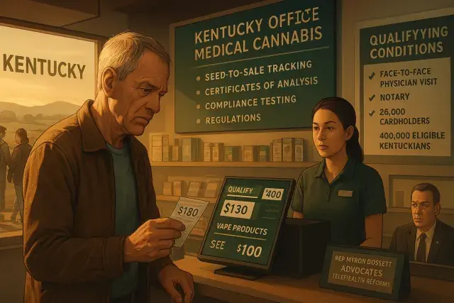 Kentucky's Nascent Cannabis Market Leaves Chronic Pain Patients Priced Out