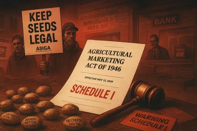 Federal Hemp Rewrite Threatens to Criminalize Cannabis Seed Sales